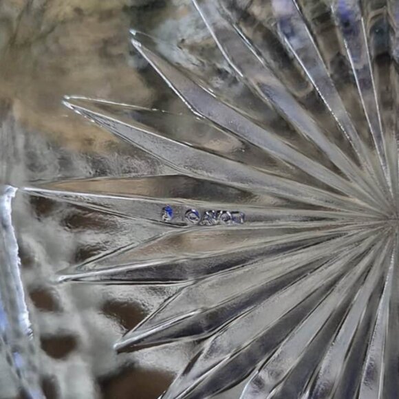 Set of 4 Avon American Blue Salad Bowls - Blue Glass - 80s Vintage - Picture 6 of 6
